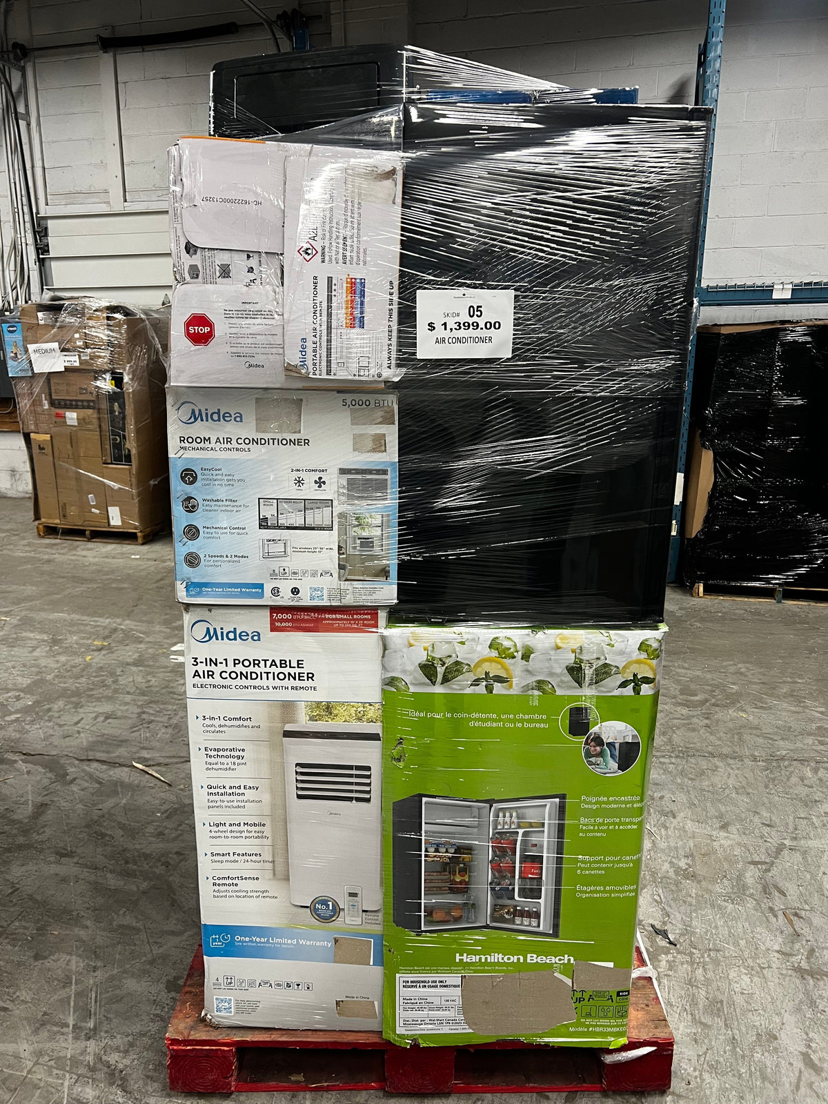 Air Conditioners Pallet #5| Liquidation Pallet Wholesale