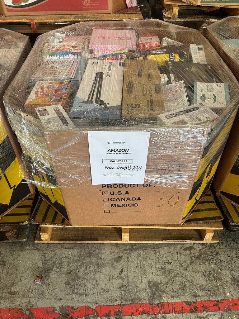 LiquidationDeals.ca AMZ General Merchandise #21 Liquidation Pallet wholesale