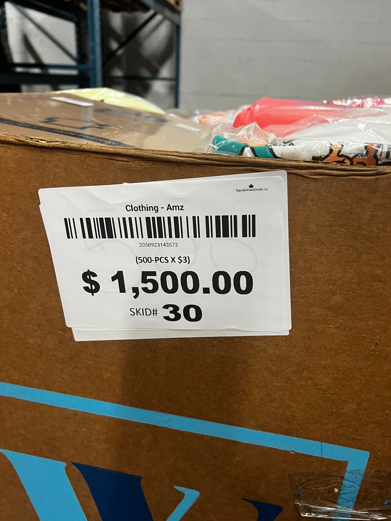 liquidationdeals.ca Amz Premium Clothing 500pcs #30