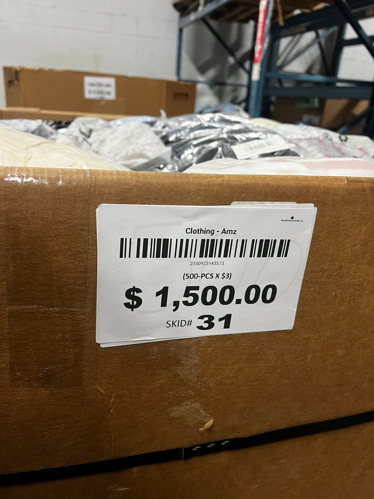 liquidationdeals.ca Amz Premium Clothing 500pcs #31