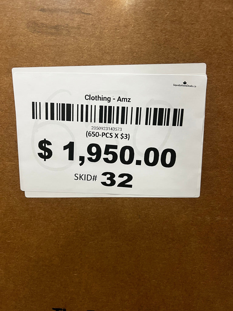 liquidationdeals.ca Amz Premium Clothing 650pcs #32