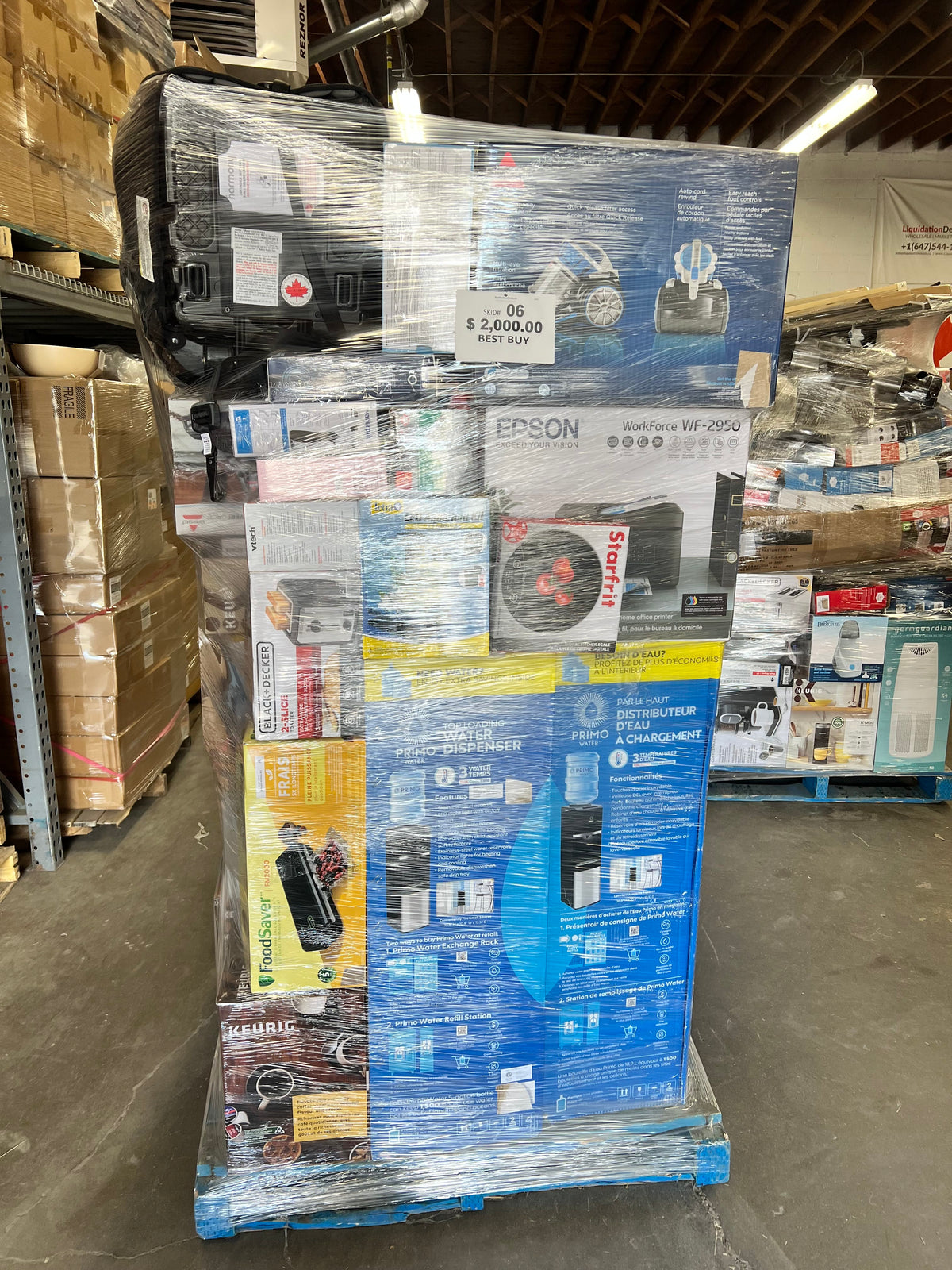 Appliance/Electronics Pallet #06 | Liquidation Pallet Wholesale