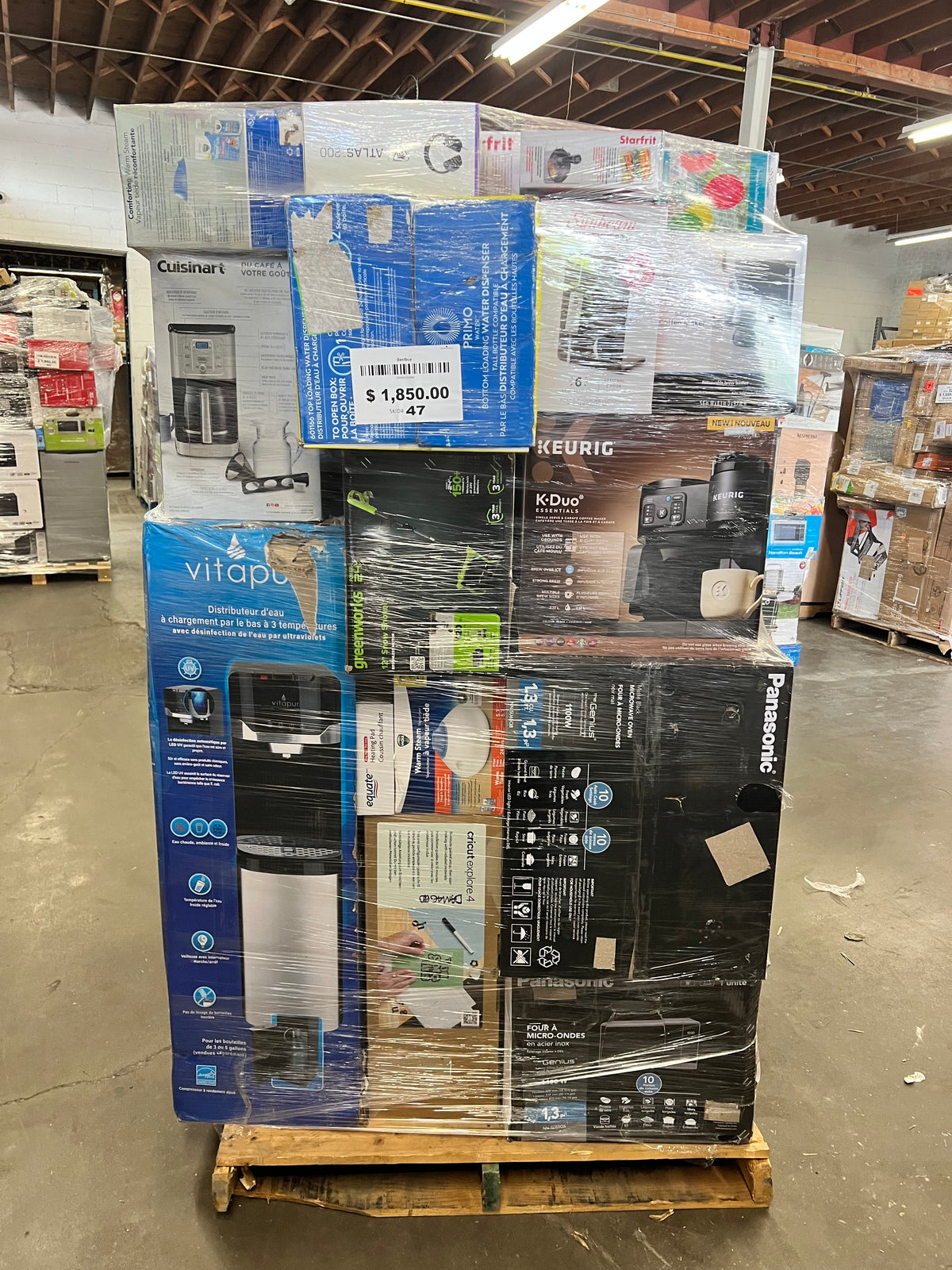 Appliance/Electronics Pallet #47 | Liquidation Pallet Wholesale