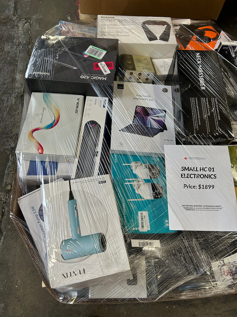 liquidationdeals.ca High Count E Smalls - All Electronics : Pallet #01