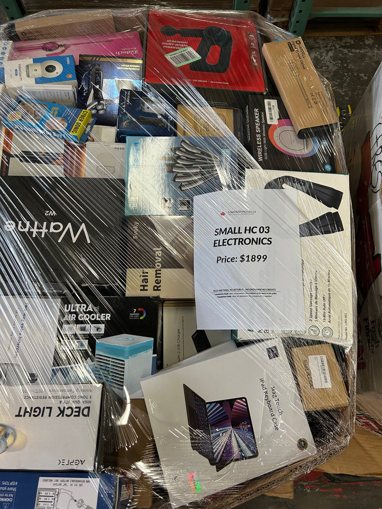 liquidationdeals.ca High Count E Smalls - All Electronics : Pallet #03