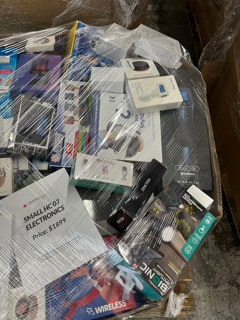 liquidationdeals.ca High Count E Smalls - All Electronics : Pallet #07