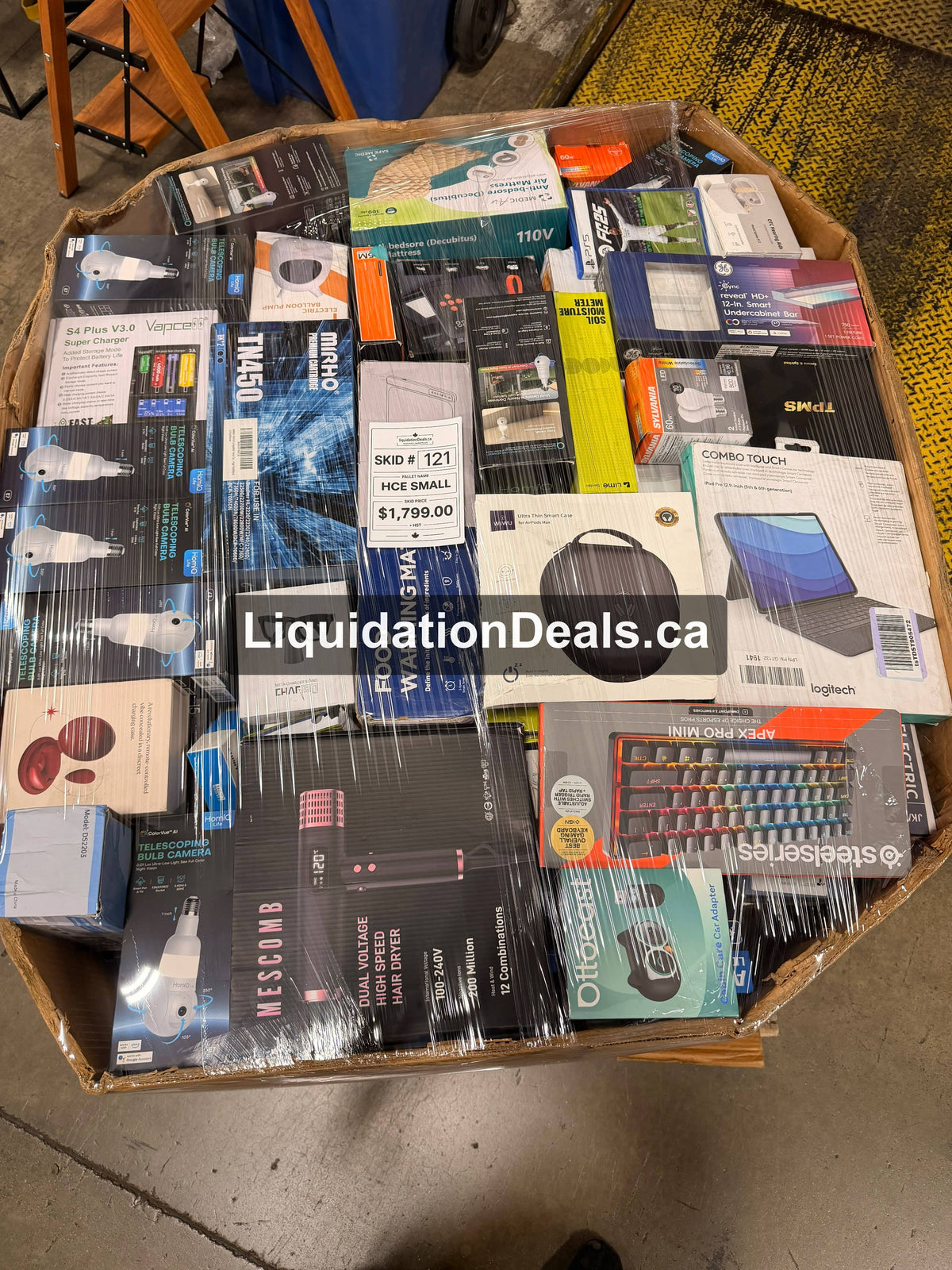 High Count Electronics - Small #121 — Free Shipping Eligible for Parts of Ontario Only