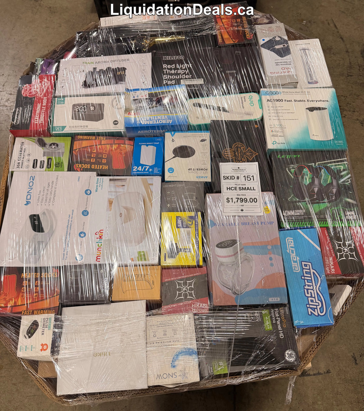 High Count Electronics - Small #151 — Free Shipping Eligible for Parts of Ontario Only