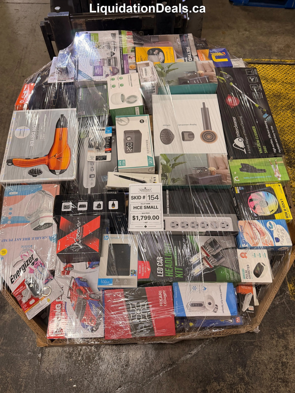 High Count Electronics - Small #154 — Free Shipping Eligible for Parts of Ontario Only