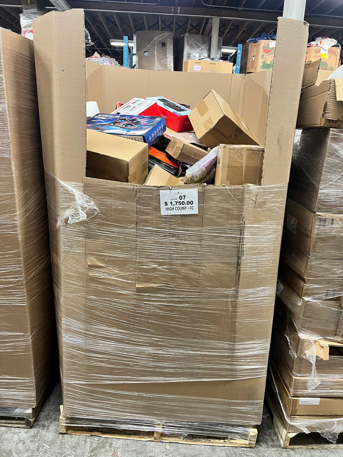 High Count FC - #07 — Free Shipping Eligible for Parts of Ontario Only — Wholesale Liquidation Pallet