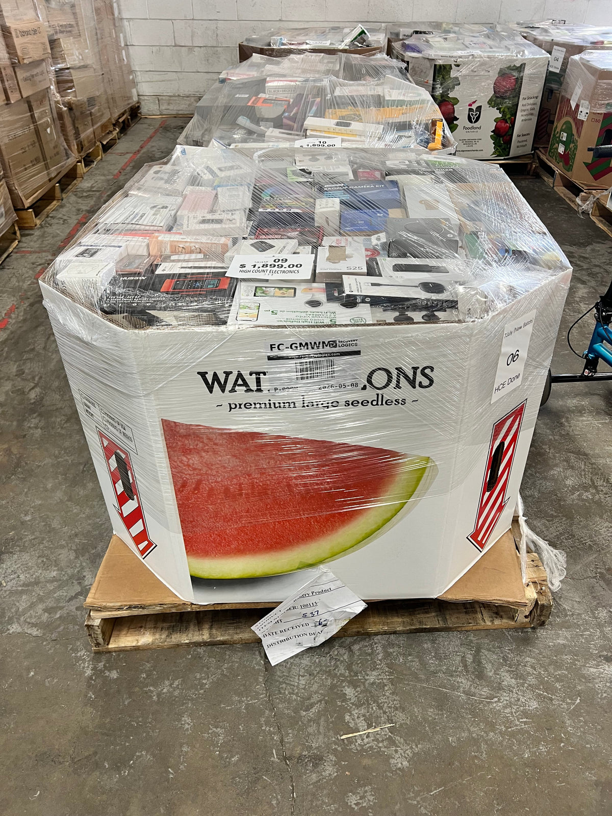 Highcount Electronics 3ft - #09 — Free Shipping Eligible for Parts of Ontario Only — Liquidation Pallet Wholesale