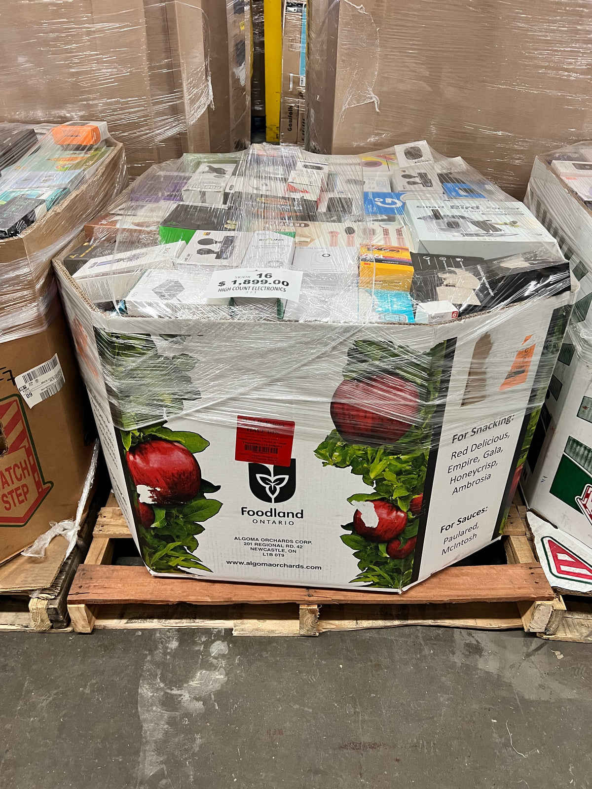 Highcount Electronics 3ft - #16 — Free Shipping Eligible for Parts of Ontario Only — Liquidation Pallet Wholesale