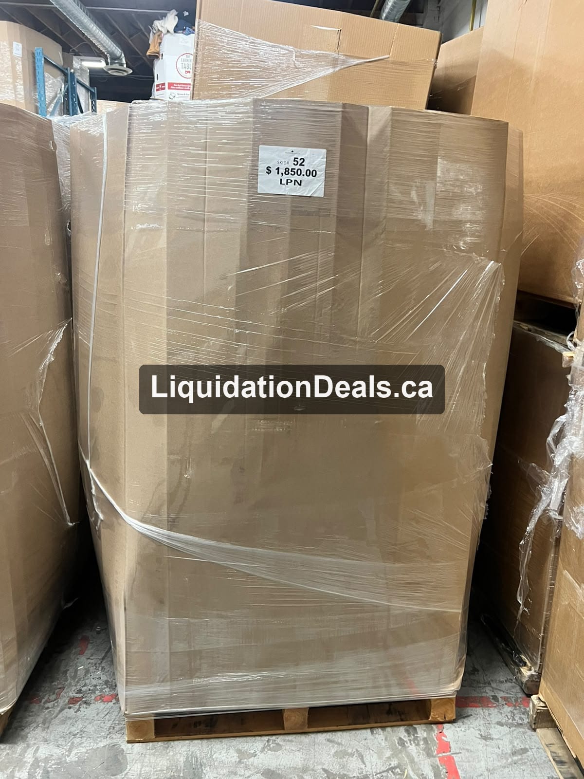 Highcount LPN Pallet #52 — Free Shipping Eligible for Parts of Ontario Only — October 14