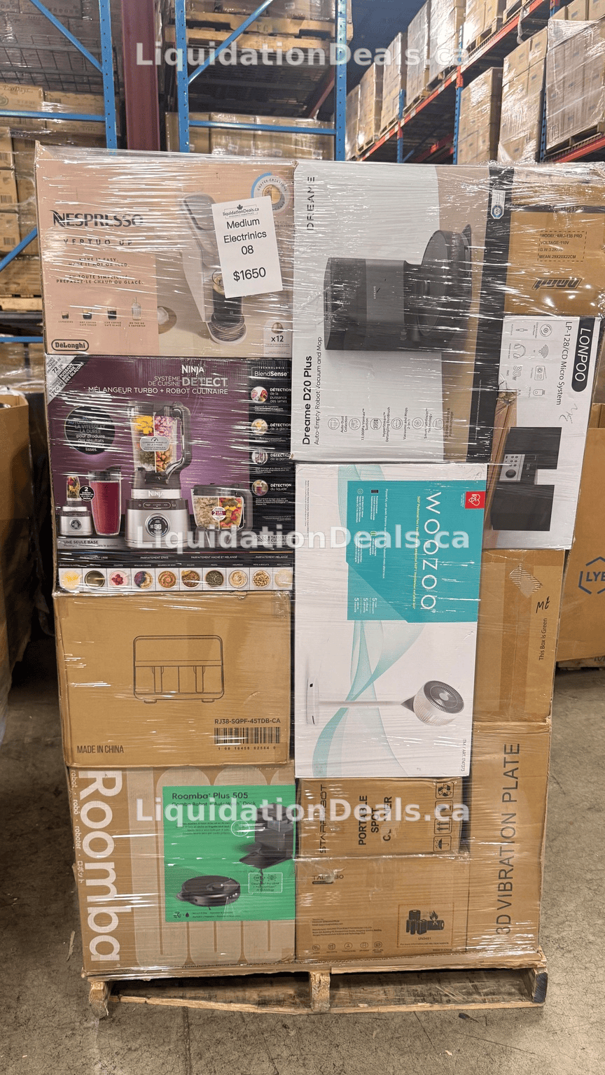 Medium Electronics #08 | Liquidation Pallet Wholesale