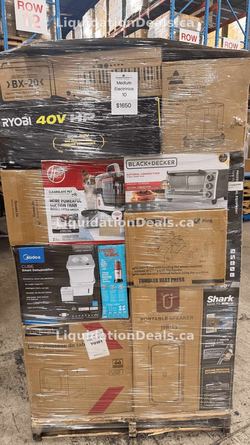 Medium Electronics #10 | Liquidation Pallet Wholesale