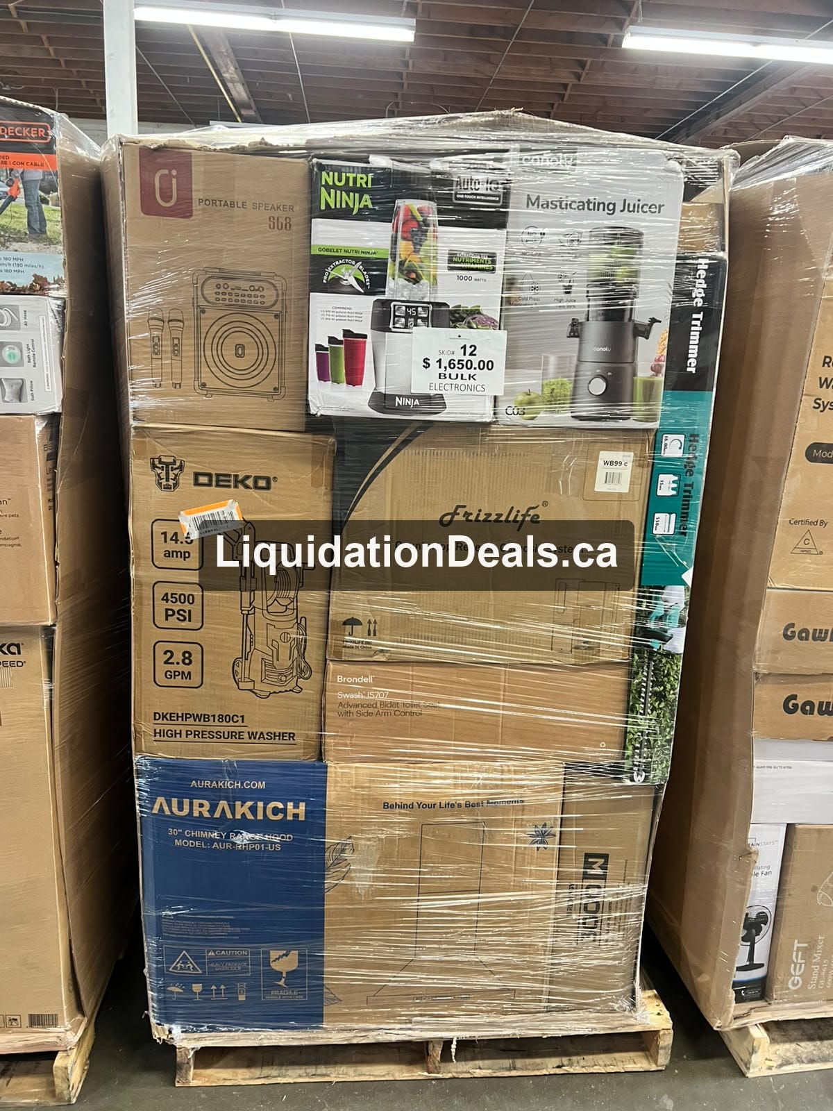 Medium Electronics #12 | Liquidation Pallet Wholesale — October 14