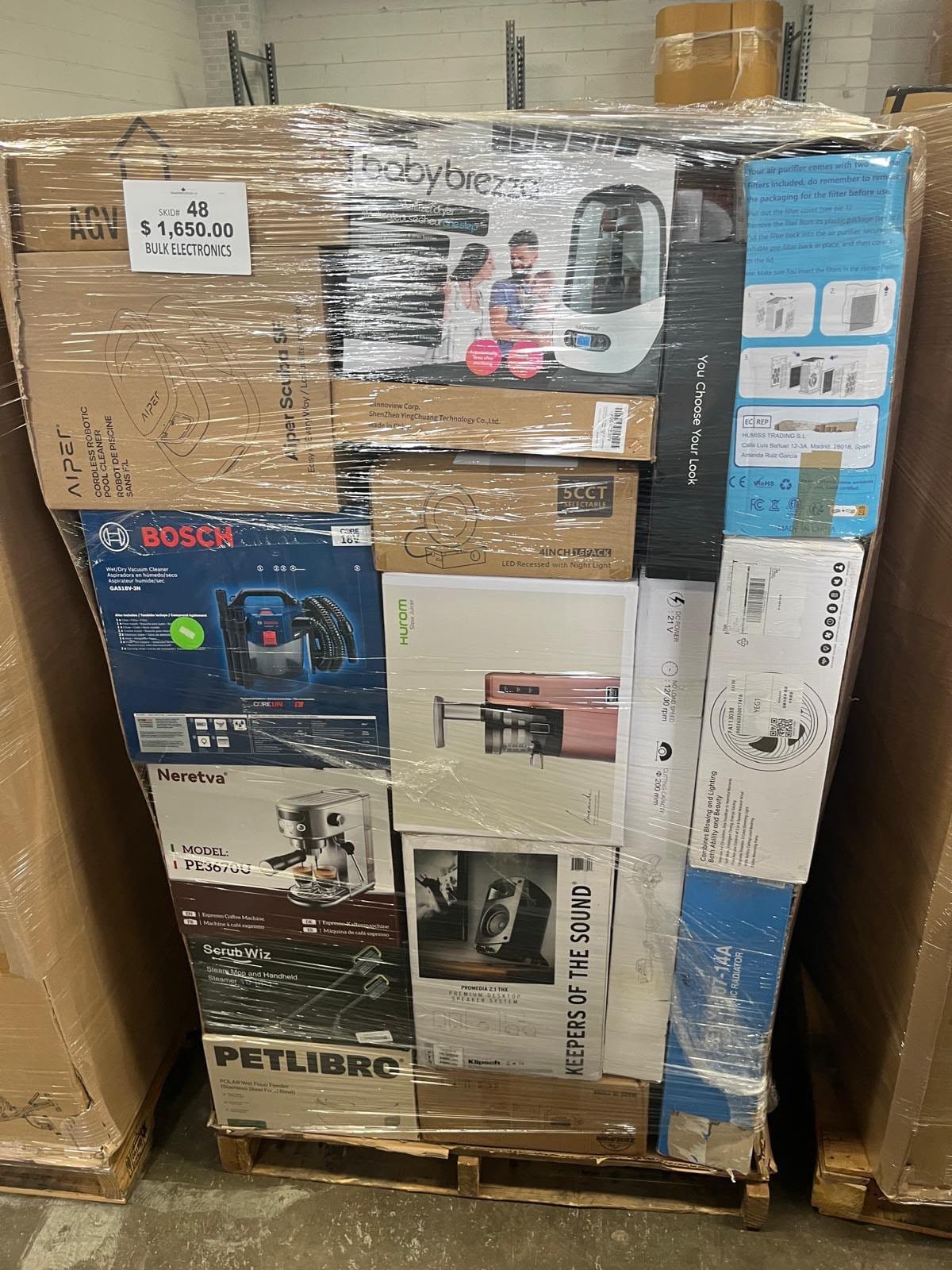 Medium Electronics #48 | Liquidation Pallet Wholesale