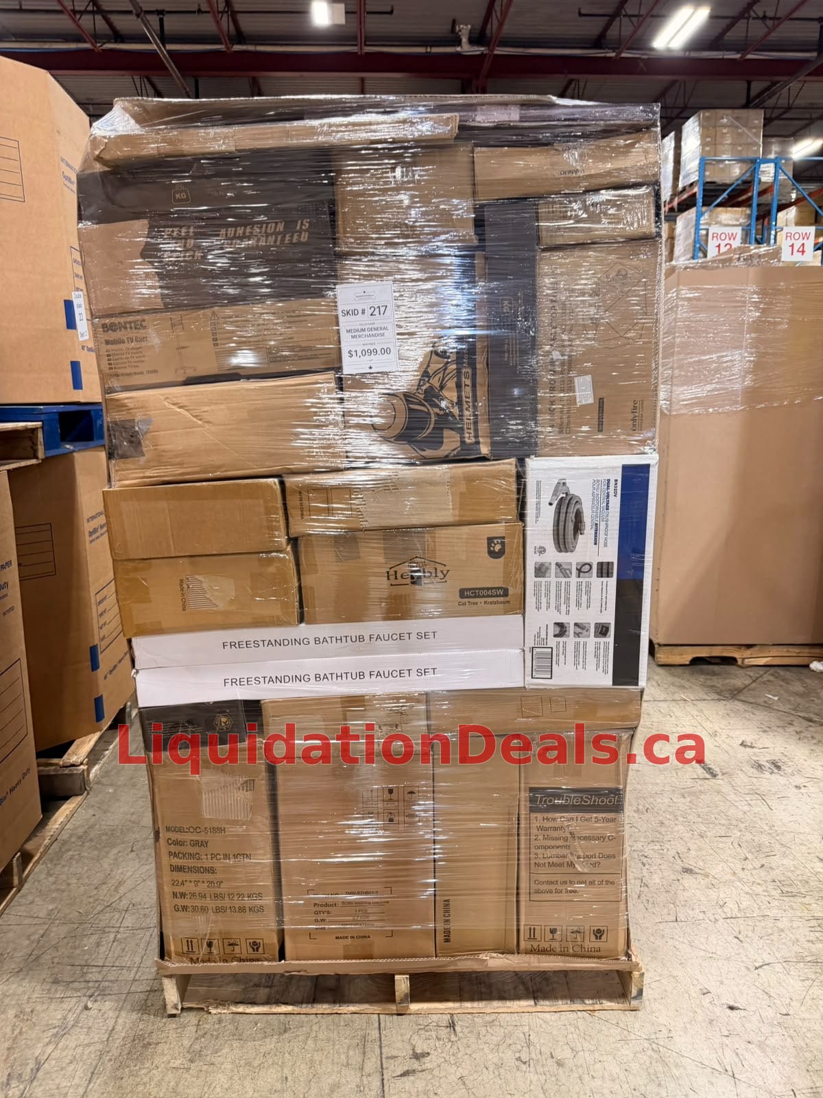 (Medium General Merchandise) #217 — Free Shipping Eligible for Parts of Ontario Only