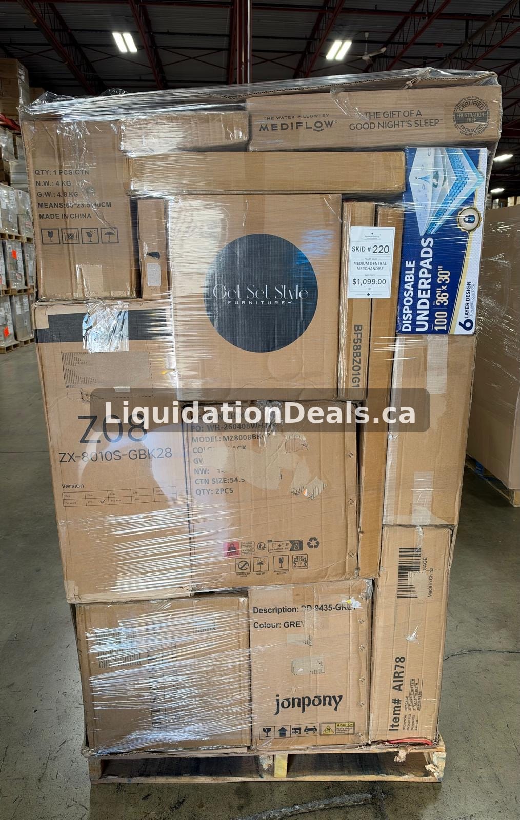 Medium General Merchandise 220 (Free Shipping Eligible)