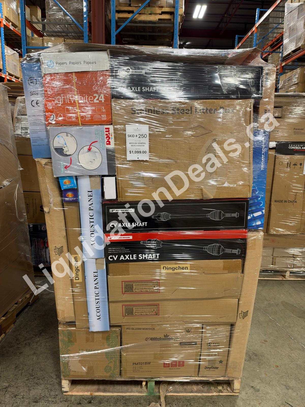 Medium General Merchandise #250 — Free Shipping Eligible for Parts of Ontario Only