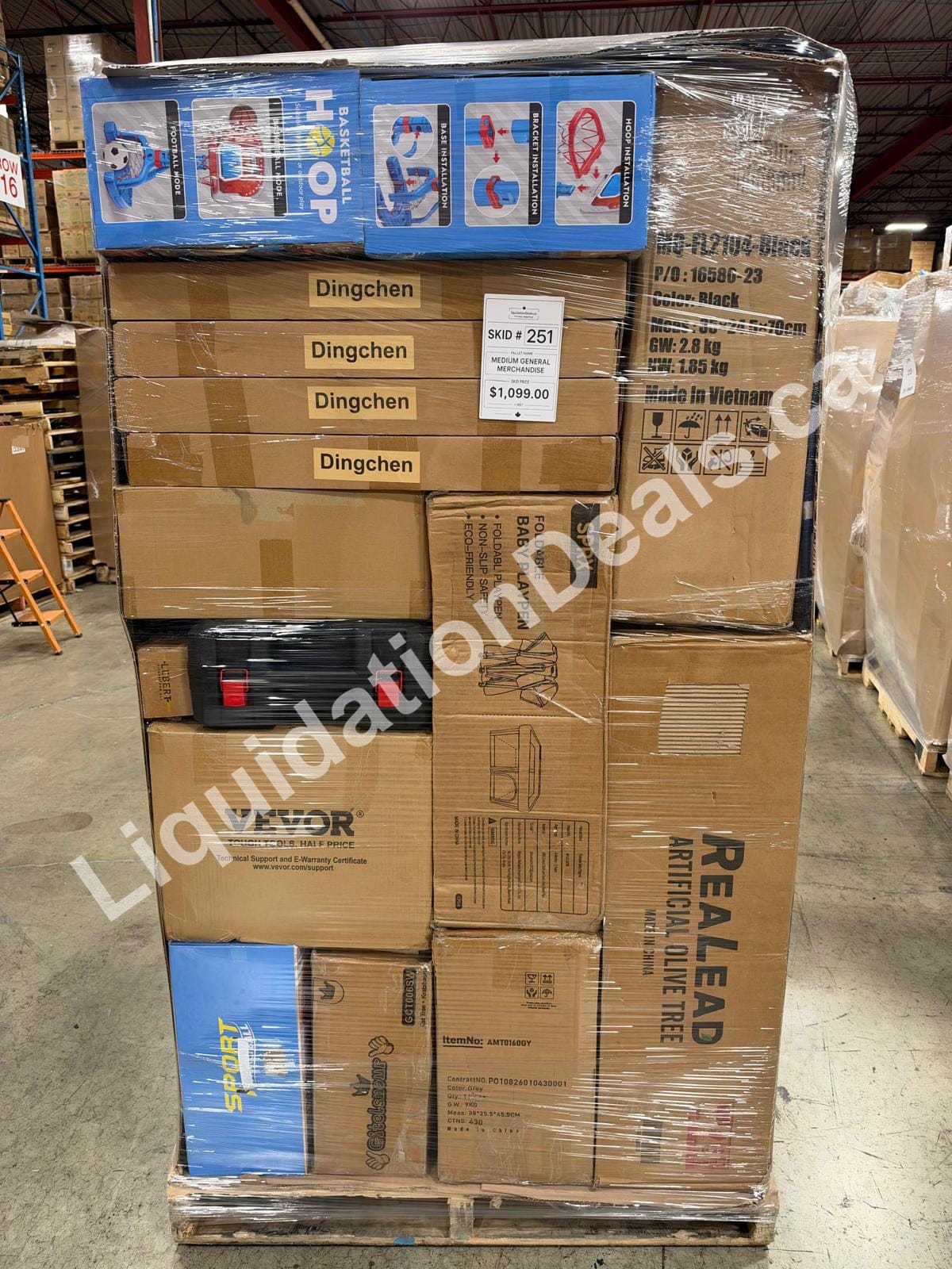 Medium General Merchandise #251 — Free Shipping Eligible for Parts of Ontario Only