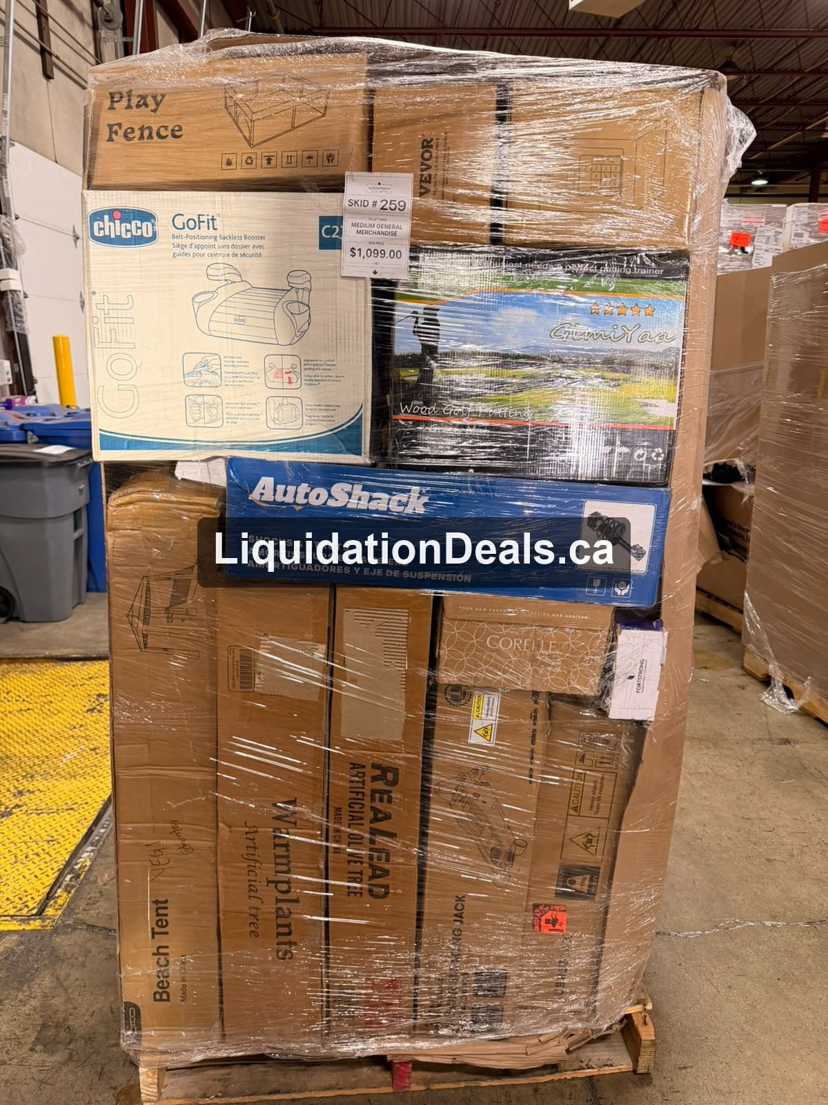 Medium General Merchandise #259 — Free Shipping Eligible for Parts of Ontario Only
