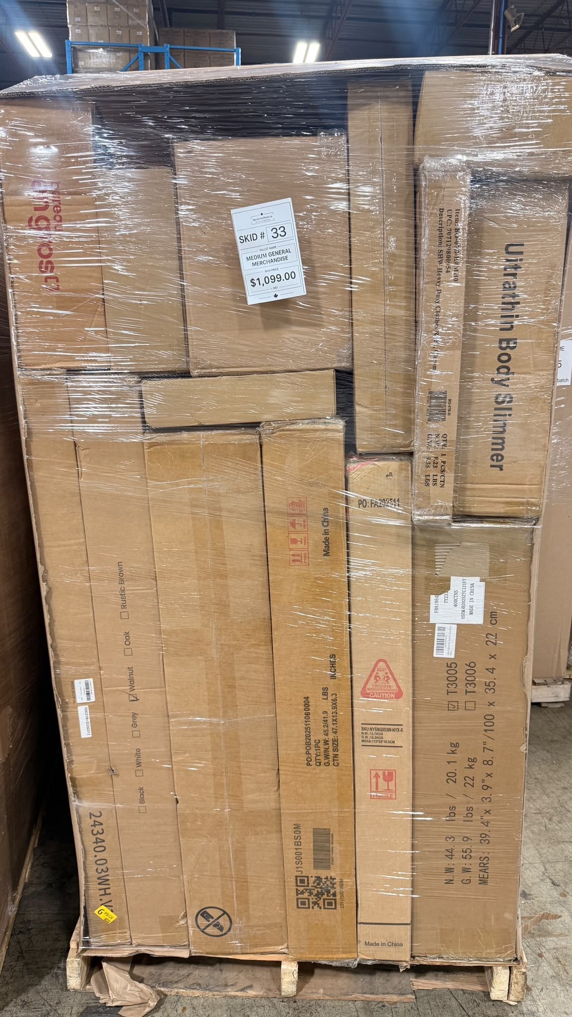 Medium General Merchandise #33 | Liquidation Pallet Wholesale