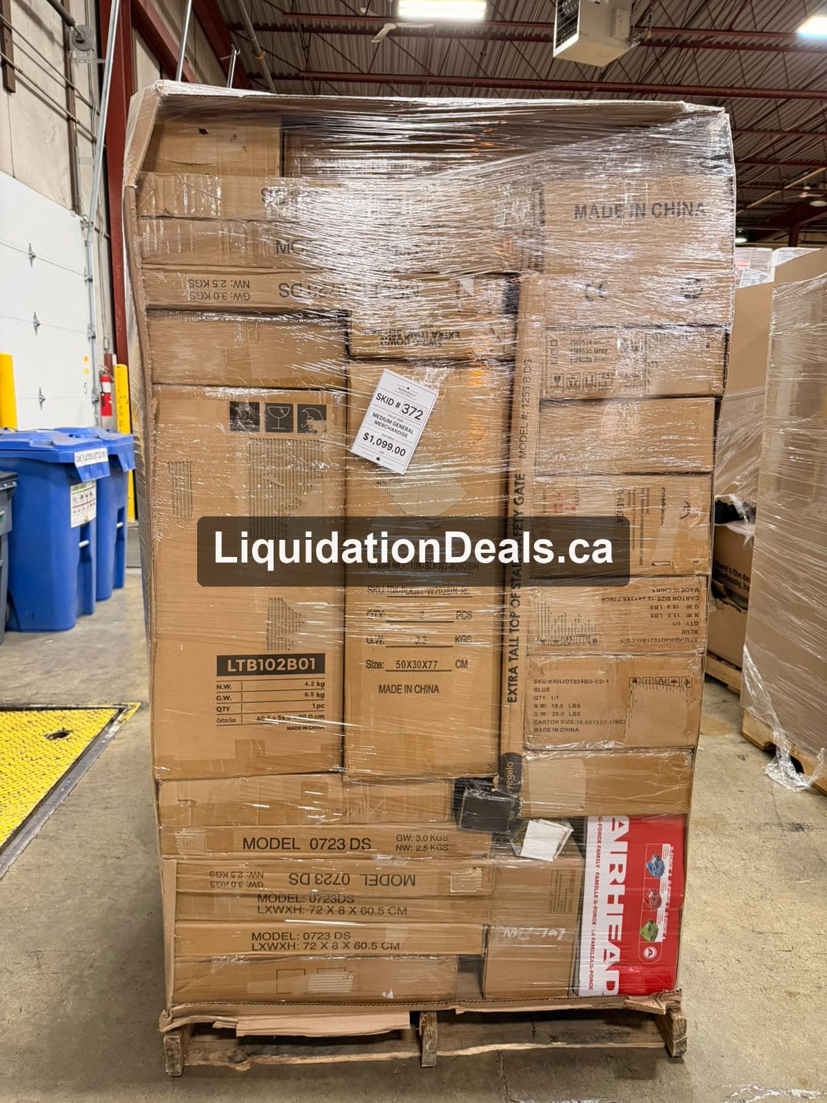 Medium General Merchandise #372 — Free Shipping Eligible for Parts of Ontario Only