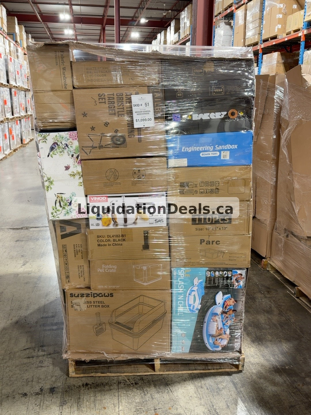 Medium General Merchandise #51 — Free Shipping Eligible for Parts of Ontario Only