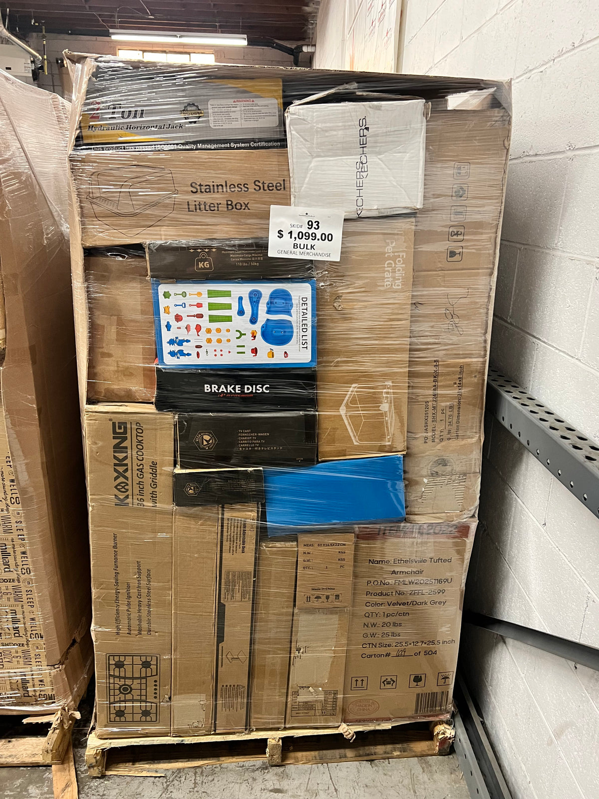 Medium General Merchandise #93 | Liquidation Pallet Wholesale