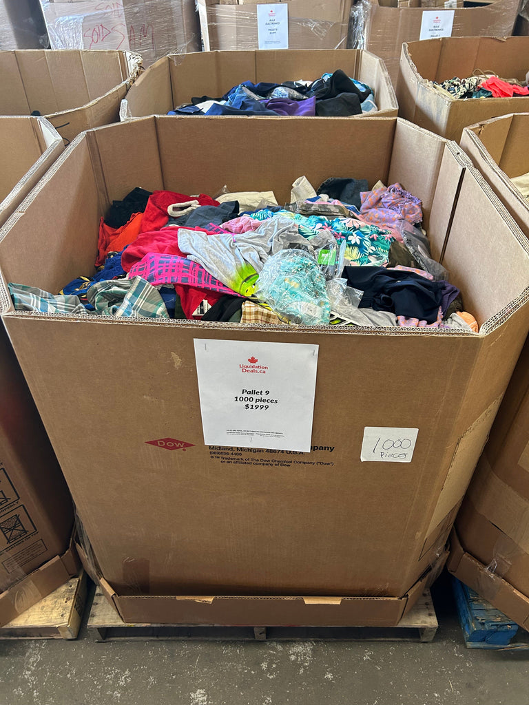 liquidationdeals.ca Mixed Clothing Pallet #9