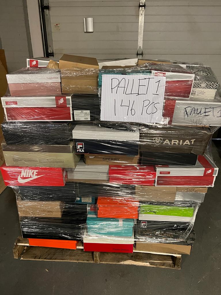 liquidationdeals.ca Branded Shoe 👞 Pallet#1 (146 Pairs )