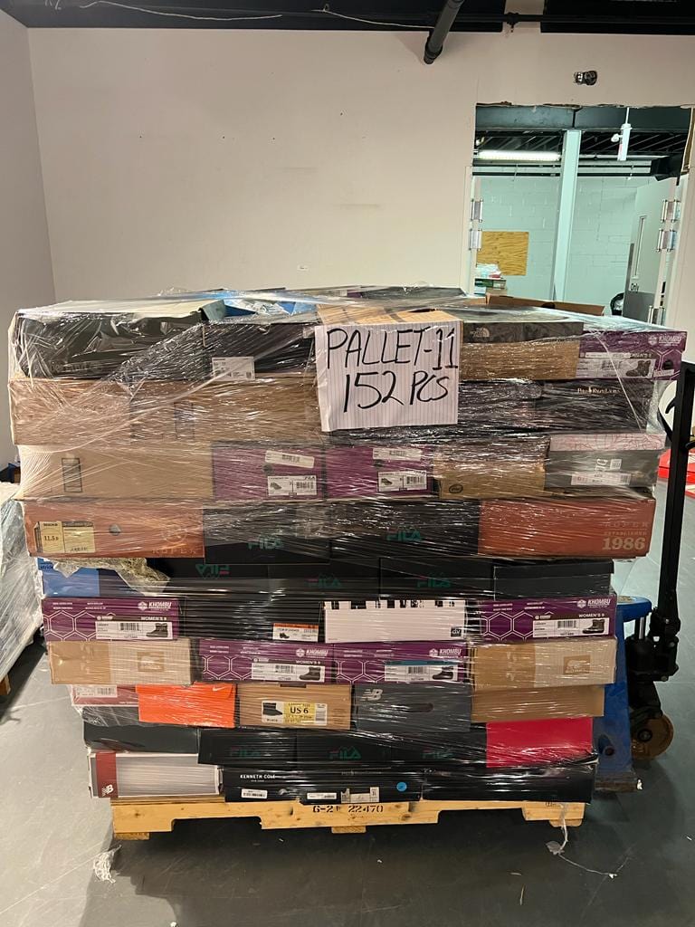 liquidationdeals.ca Branded Shoe 👞 Pallet#11 (152 Pairs )