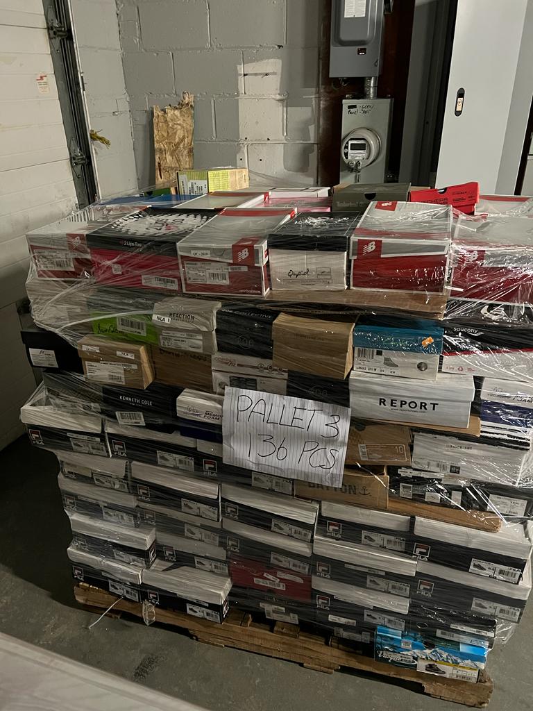 liquidationdeals.ca Branded Shoe 👞 Pallet#3 (136 Pairs )