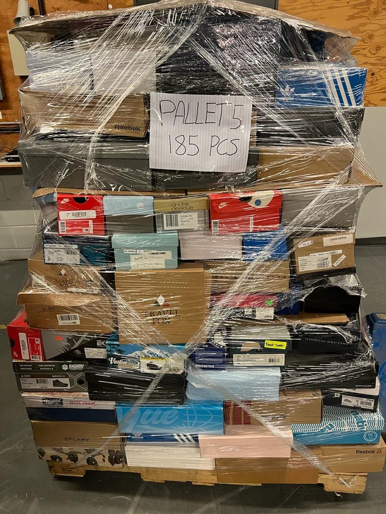 liquidationdeals.ca Branded Shoe 👞 Pallet#5 (185 Pairs )