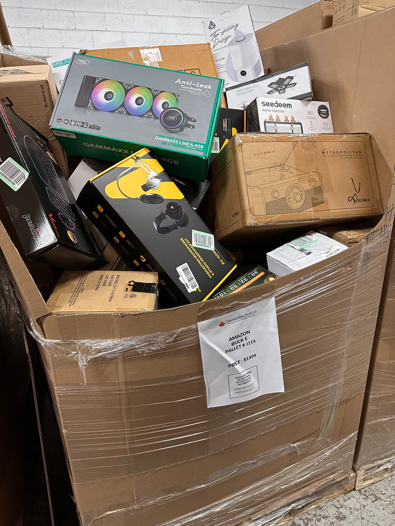 LiquidationDeals.ca Bulk Electronics #J114 | Liquidation Pallet wholesale