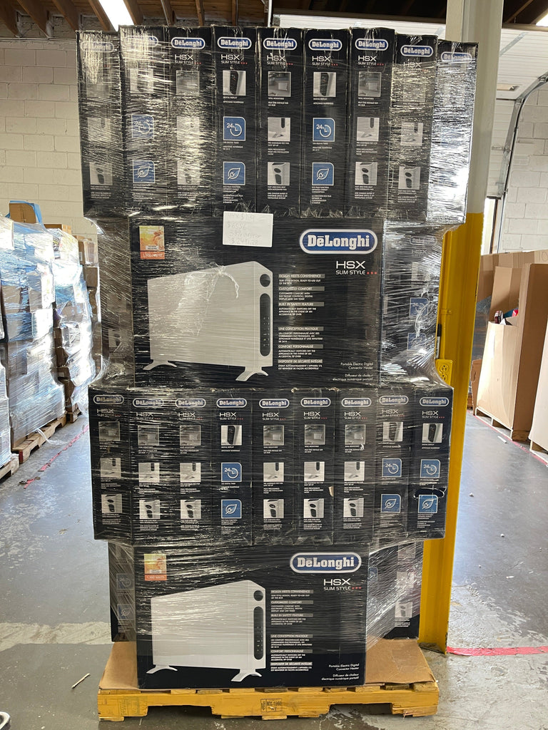 LiquidationDeals.ca Manifested DELONGHI HSX SLIM HEATER |  44  pieces | MSRP $6556 @ %38