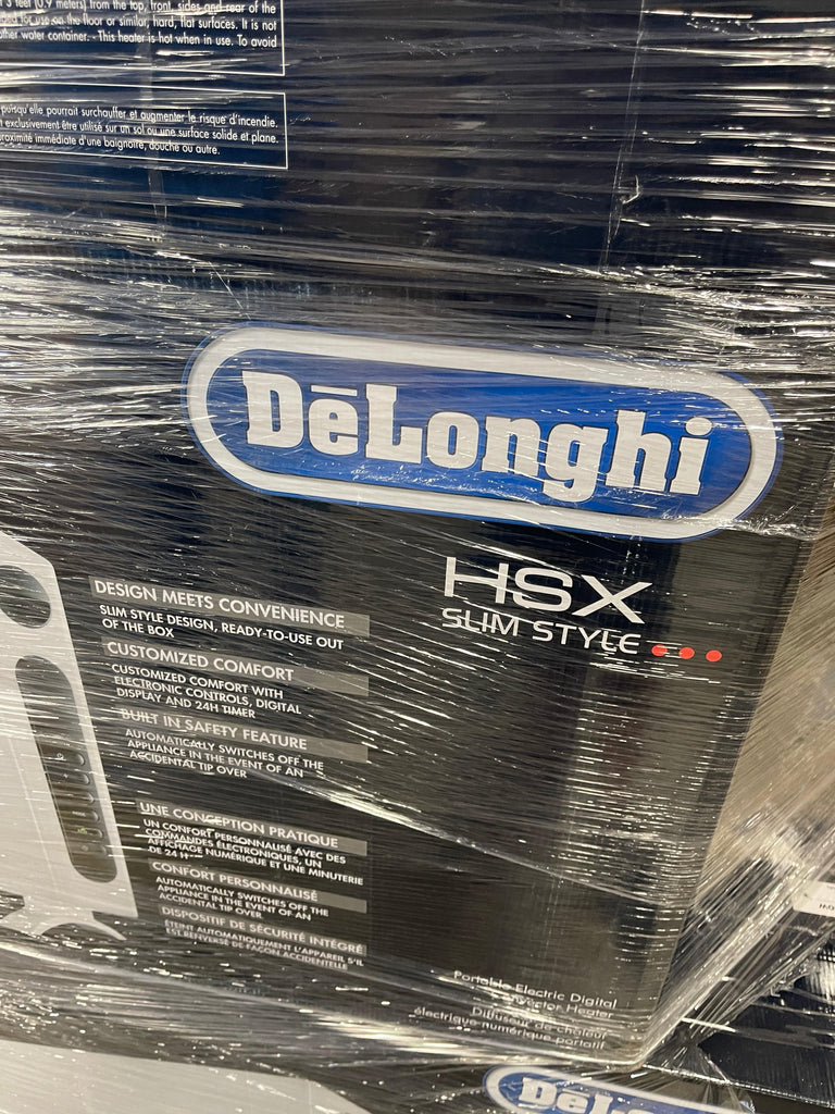 LiquidationDeals.ca Manifested DELONGHI HSX SLIM HEATER |  44  pieces | MSRP $6556 @ %38