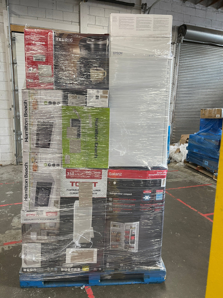 LiquidationDeals.ca Pallet of Assorted Appliances & Electronics #OBB02 | Liquidation Pallet wholesale