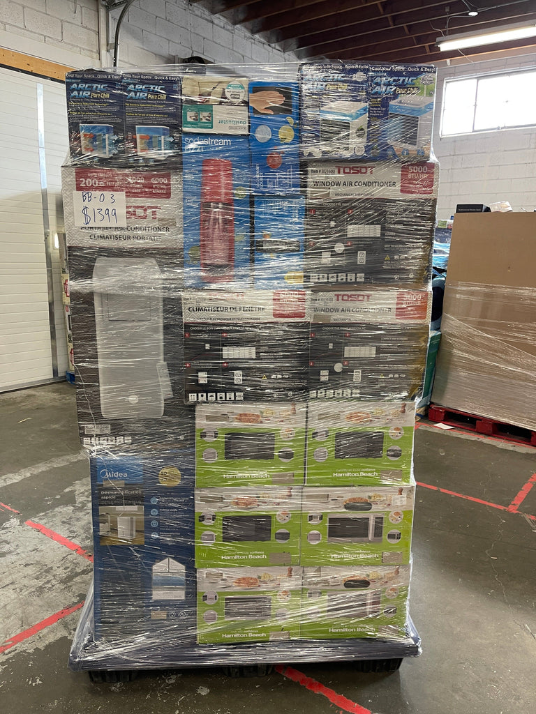 LiquidationDeals.ca Pallet of Assorted Appliances & Electronics #OBB03 | Liquidation Pallet wholesale