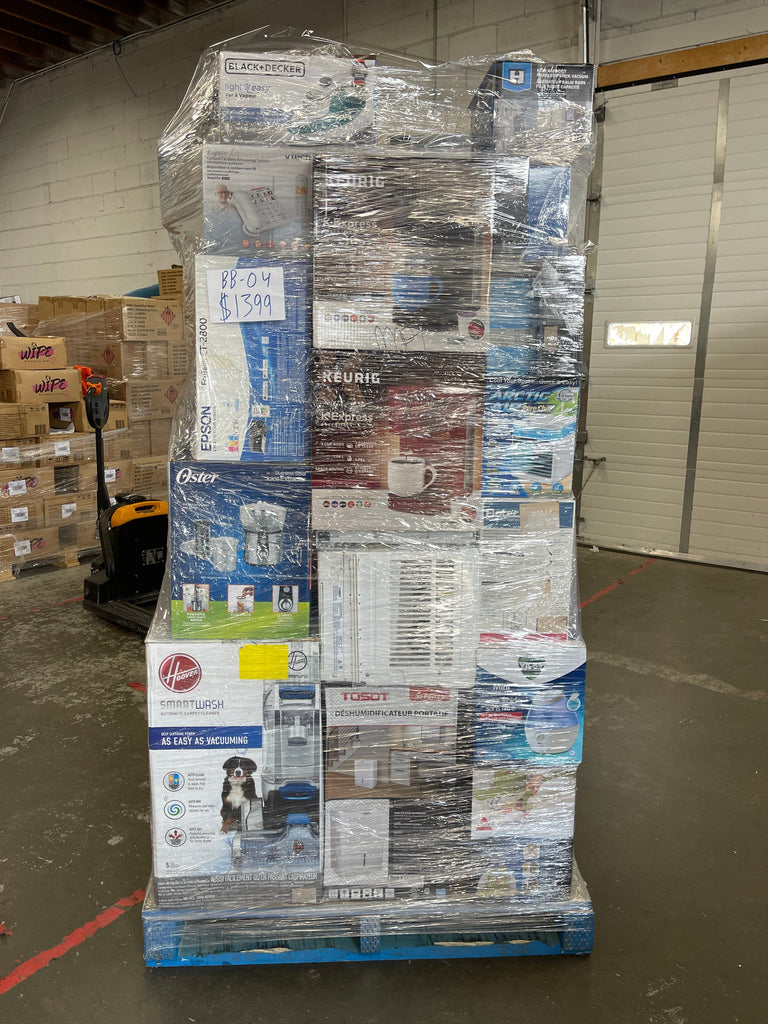 LiquidationDeals.ca Pallet of Assorted Appliances & Electronics #OBB04 | Liquidation Pallet wholesale