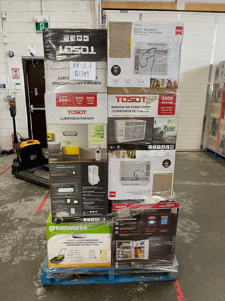 LiquidationDeals.ca Pallet of Assorted Appliances & Electronics #OBB07 | Liquidation Pallet wholesale