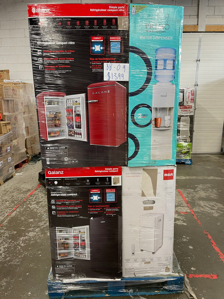 LiquidationDeals.ca Pallet of Assorted Appliances & Electronics #OBB09 | Liquidation Pallet wholesale
