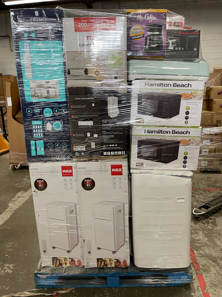 LiquidationDeals.ca Pallet of Assorted Appliances & Electronics #OBB09 | Liquidation Pallet wholesale