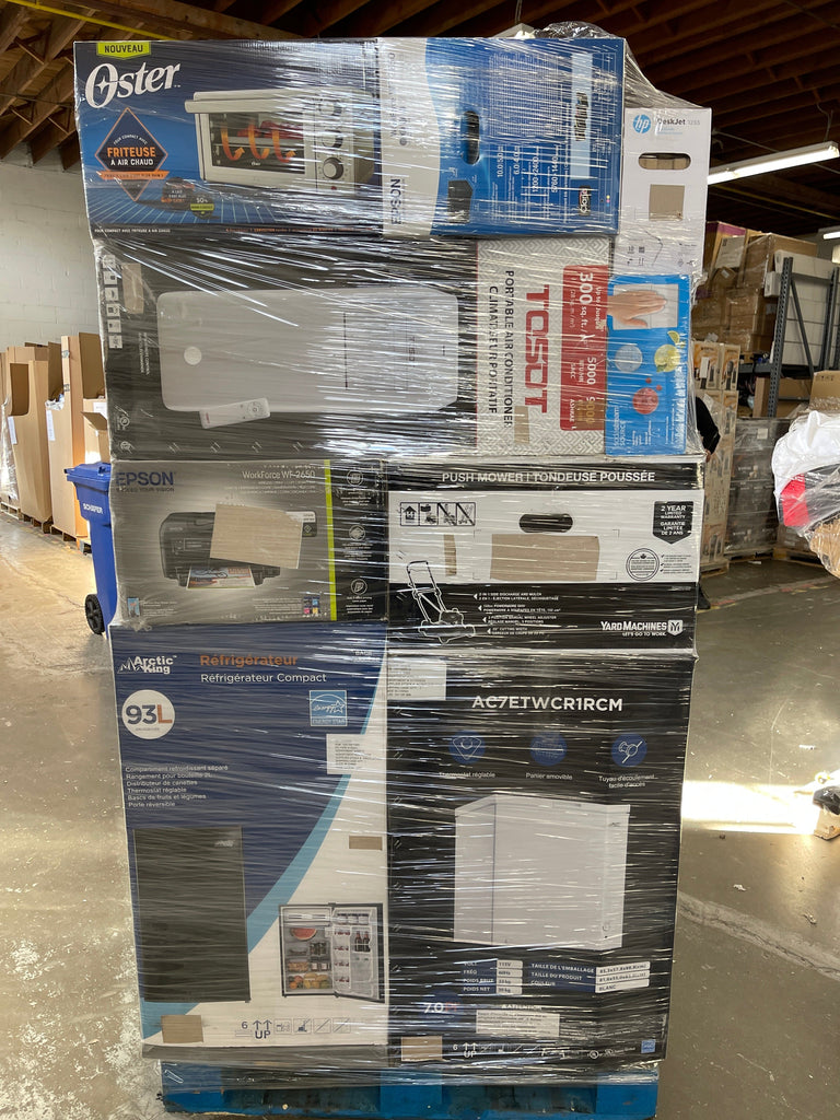 LiquidationDeals.ca Pallet of Assorted Appliances & Electronics #OBB11 | Liquidation Pallet wholesale