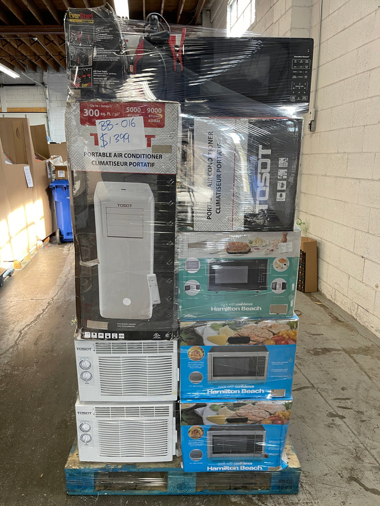 LiquidationDeals.ca Pallet of Assorted Appliances & Electronics #OBB16 | Liquidation Pallet wholesale