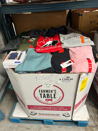 Brand Name Clothing #9 - 250pcs | Liquidation Wholesale Pallet