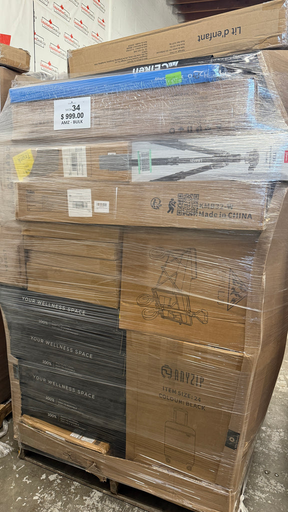 Bulk General Merchandise #34| Liquidation Pallet wholesale