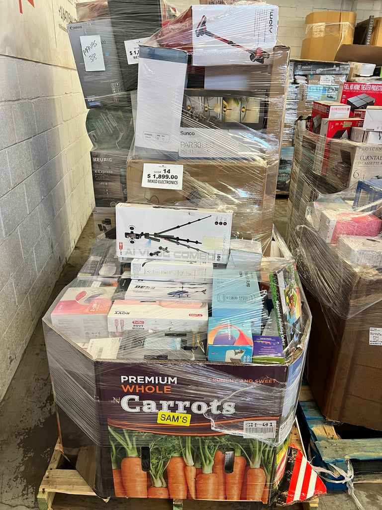Mixed Size Electronics #14 | Liquidation Pallet Wholesale