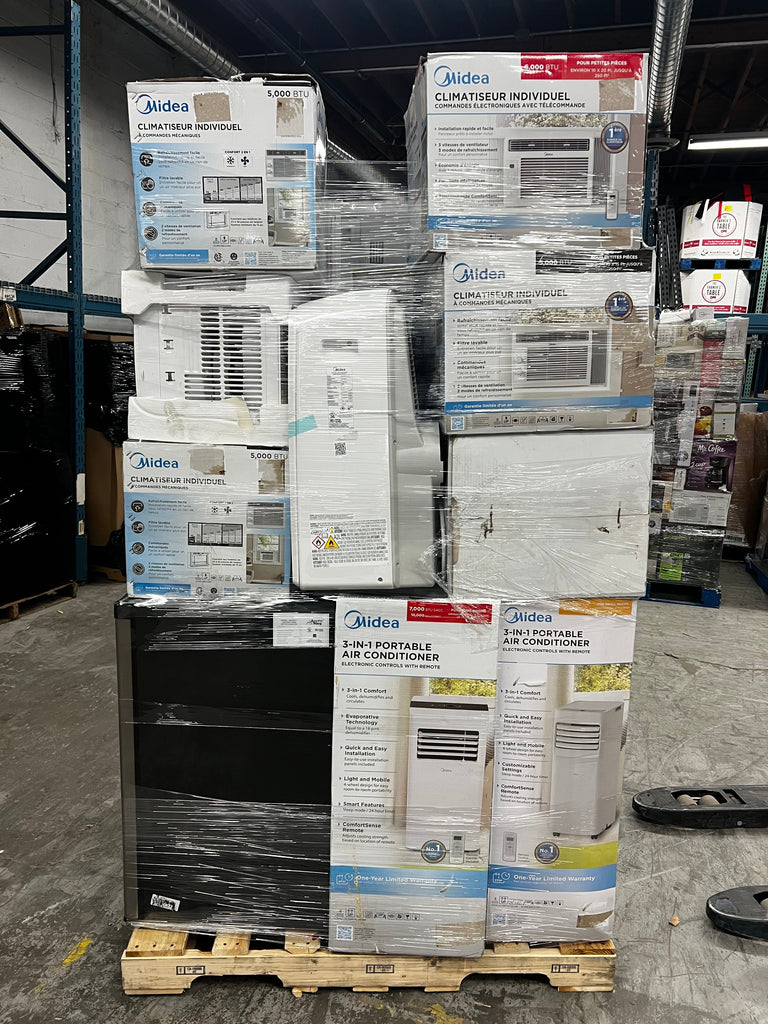 LiquidationDeals.ca Air Conditioners Pallet #1| Liquidation Pallet Wholesale